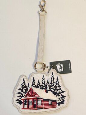 ROOTS Cabin Charm Cervino BNWT Roots Leather Bag Charm